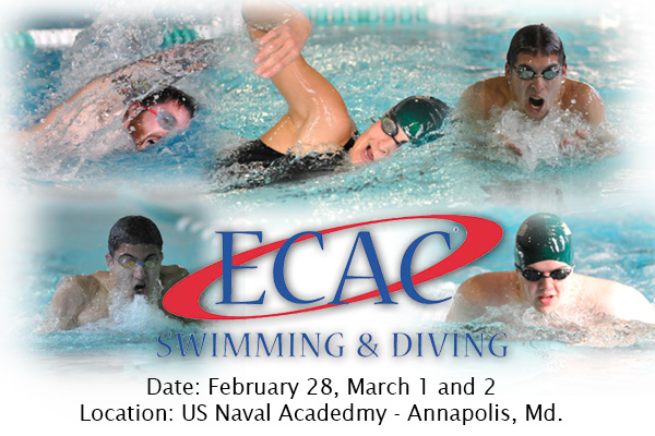 Five Swimmers Heading to ECAC Championship Meet