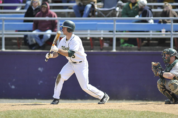 Six-Run Eighth Inning Lifts Baseball to 9-3 Victory Over Castleton State College