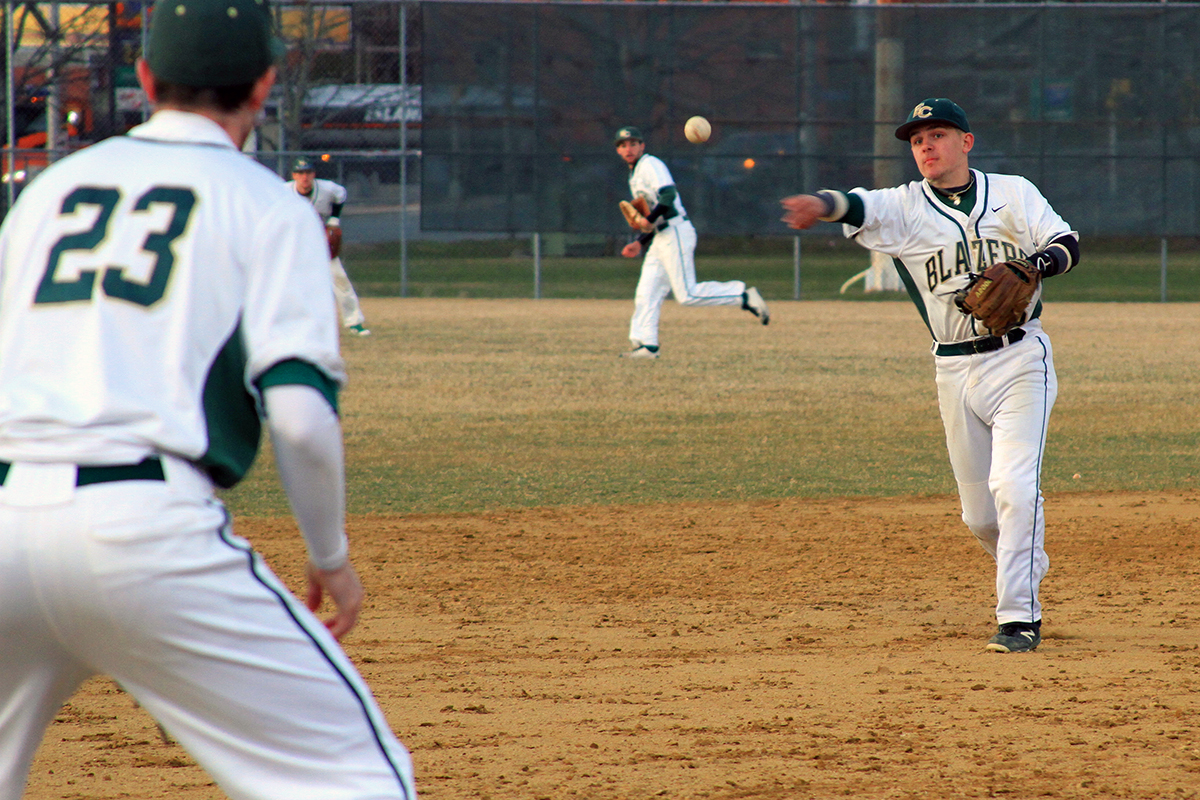 Blazers Come Up One Hit Short In NECC Tournament Opener Against Lesley