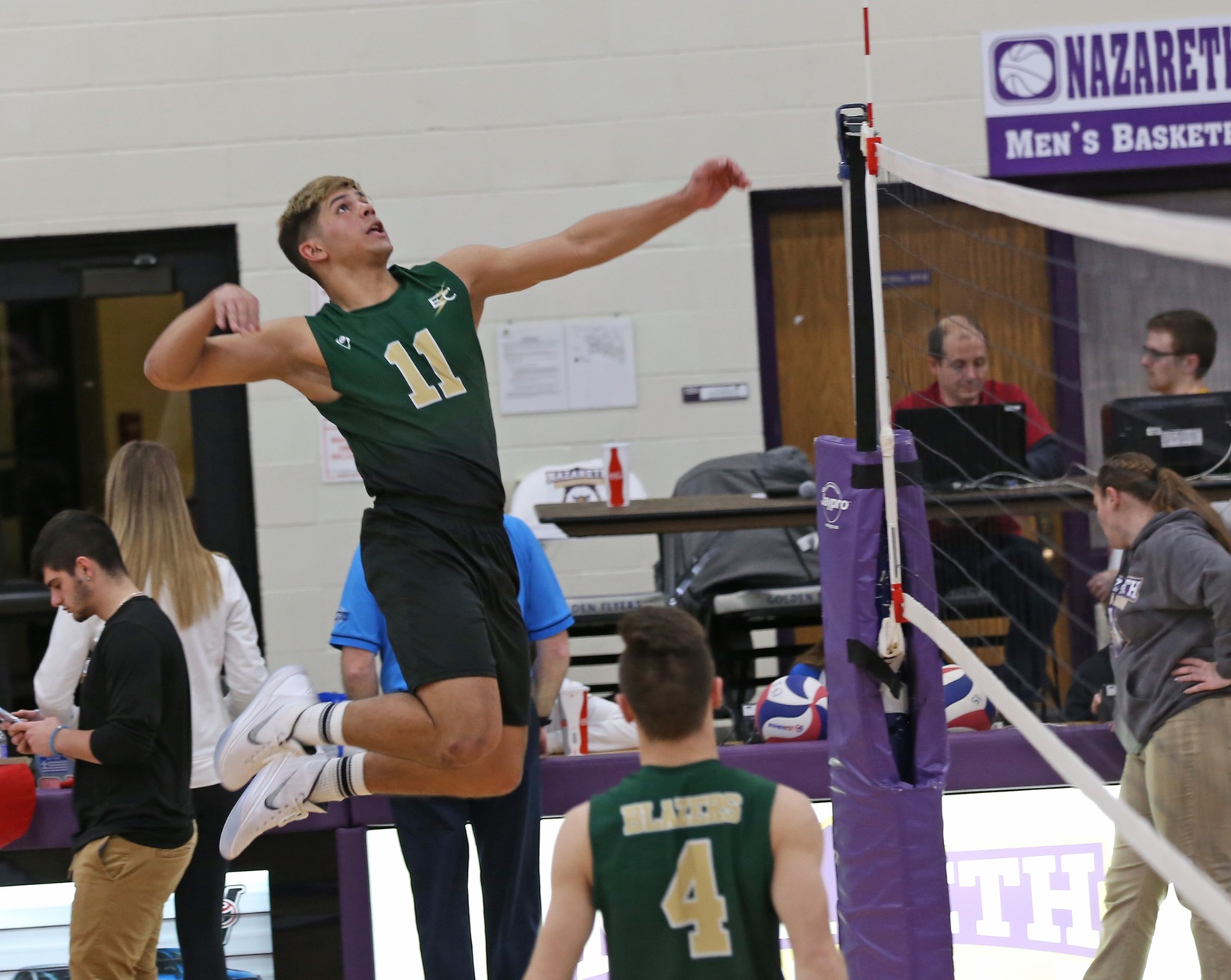 Torres Collects 1000th Kill in Five Set Win over Bison