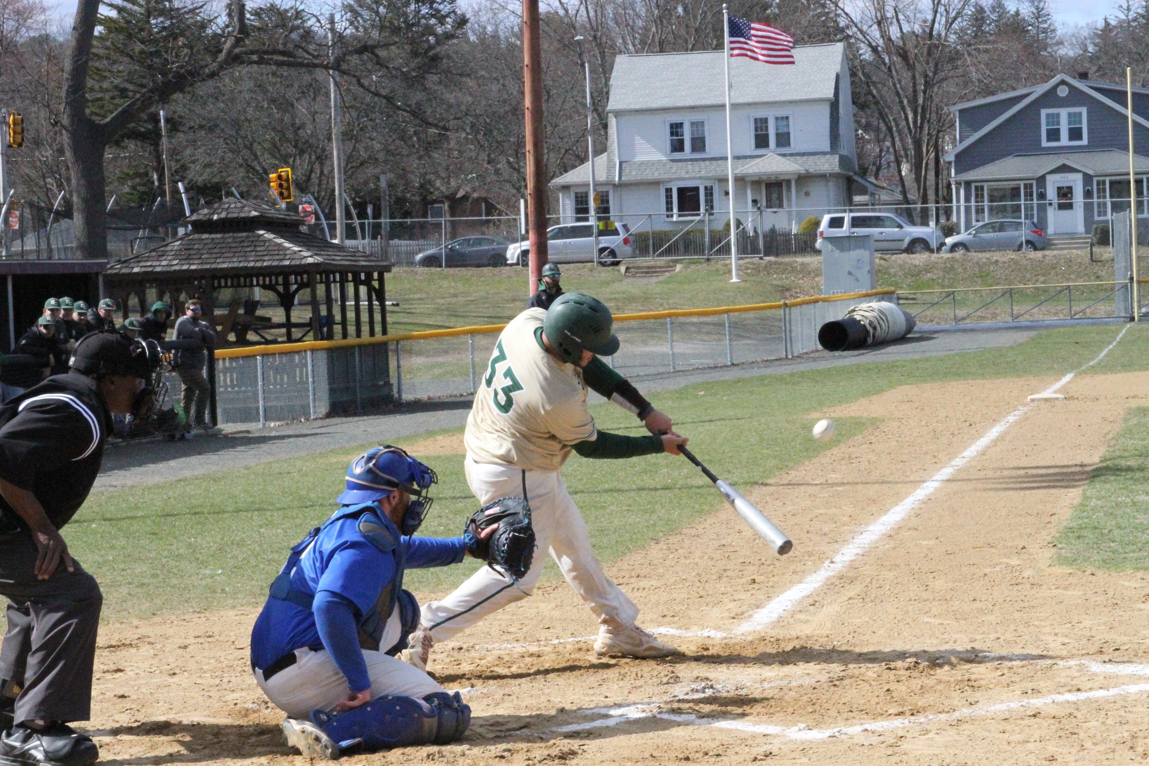 Galenski Had 4 RBI In Second Game to help Blazers Surge to Double Header Win Over Beavers