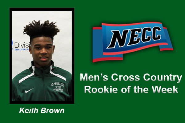 Keith Brown Selected as NECC Rookie of the Week