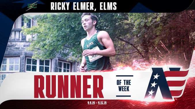 Elmer Named NECC Runner Of the Week