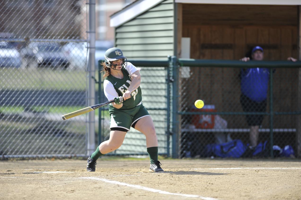 Softball Earns Split With Mitchell College
