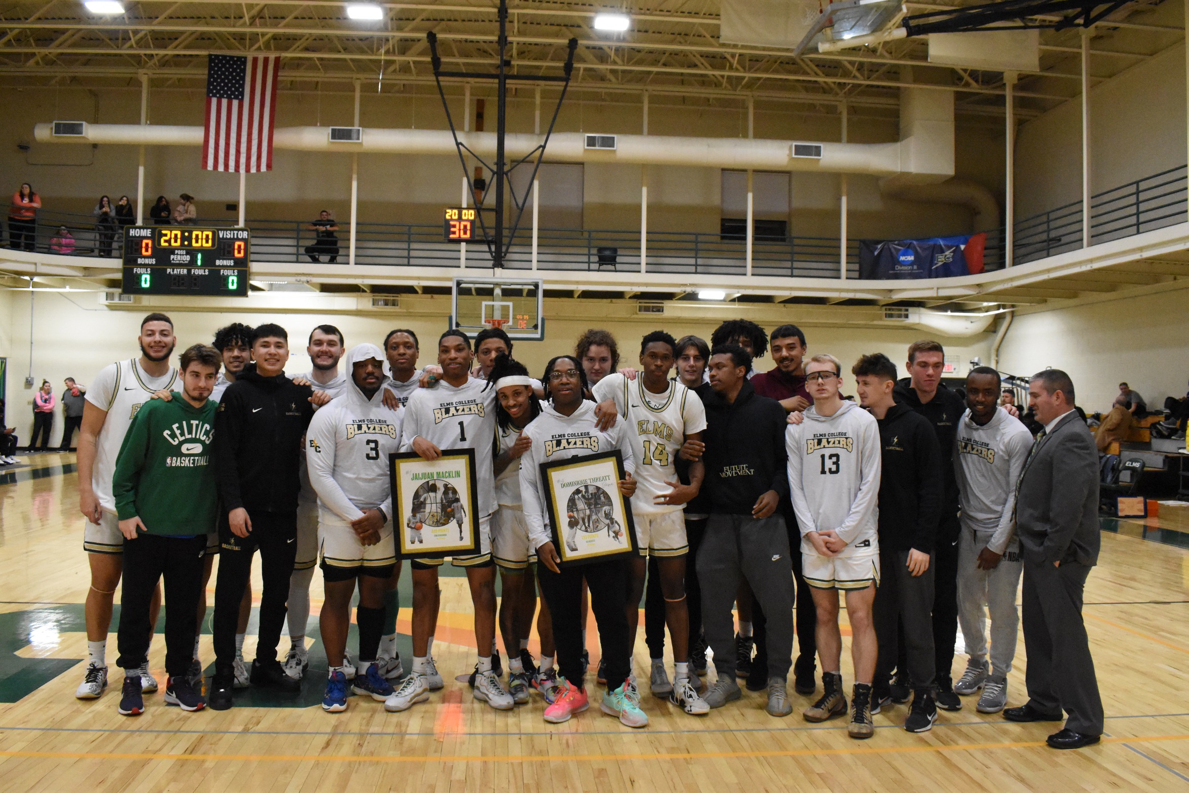 Men's Basketball Came up Short Against Wildcats on Senior Night