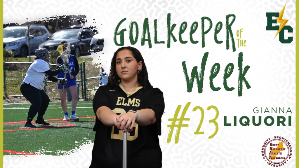 Liquori Recognized for the 2nd Time as GNAC Goalkeeper of the Week