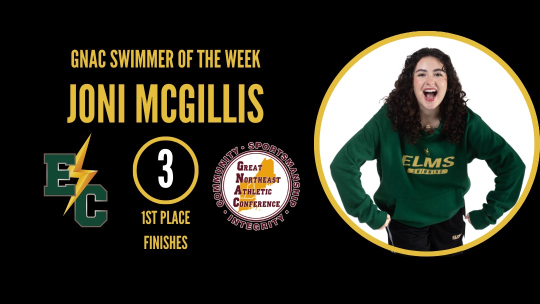 McGillis Named GNAC Swimmer of the Week