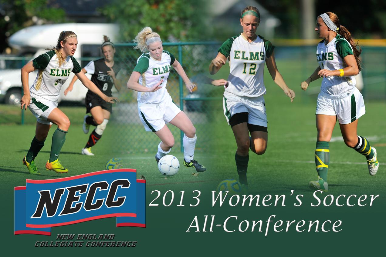 Four Named to All-NECC Teams in Women’s Soccer