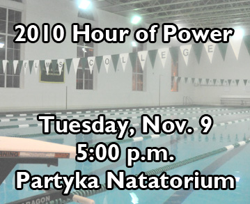 Men And Women’s Swimming To Conduct “Hour Of Power” Relay For Cancer Research