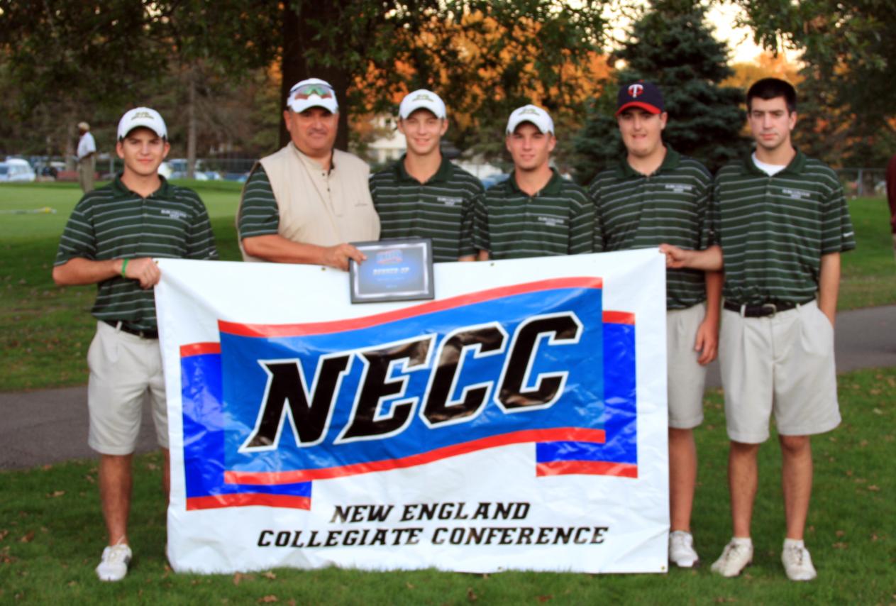 Men’s Golf Places Second at NECC Championship