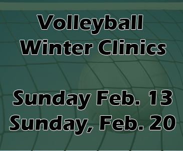 Men’s And Women’s Volleyball To Host Winter Clinics