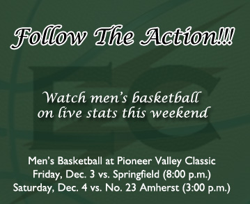 Live Stats And Live Video Available For Men's Basketball Pioneer Valley Classic Games