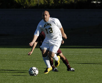 Haggerty's Five Goals Lift Southern Vermont College Over Men's Soccer, 5-2