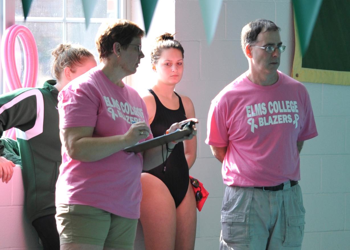 Women’s Swimming Splits with Simmons College and Gordon College, Men’s Swimming Tops Gordon