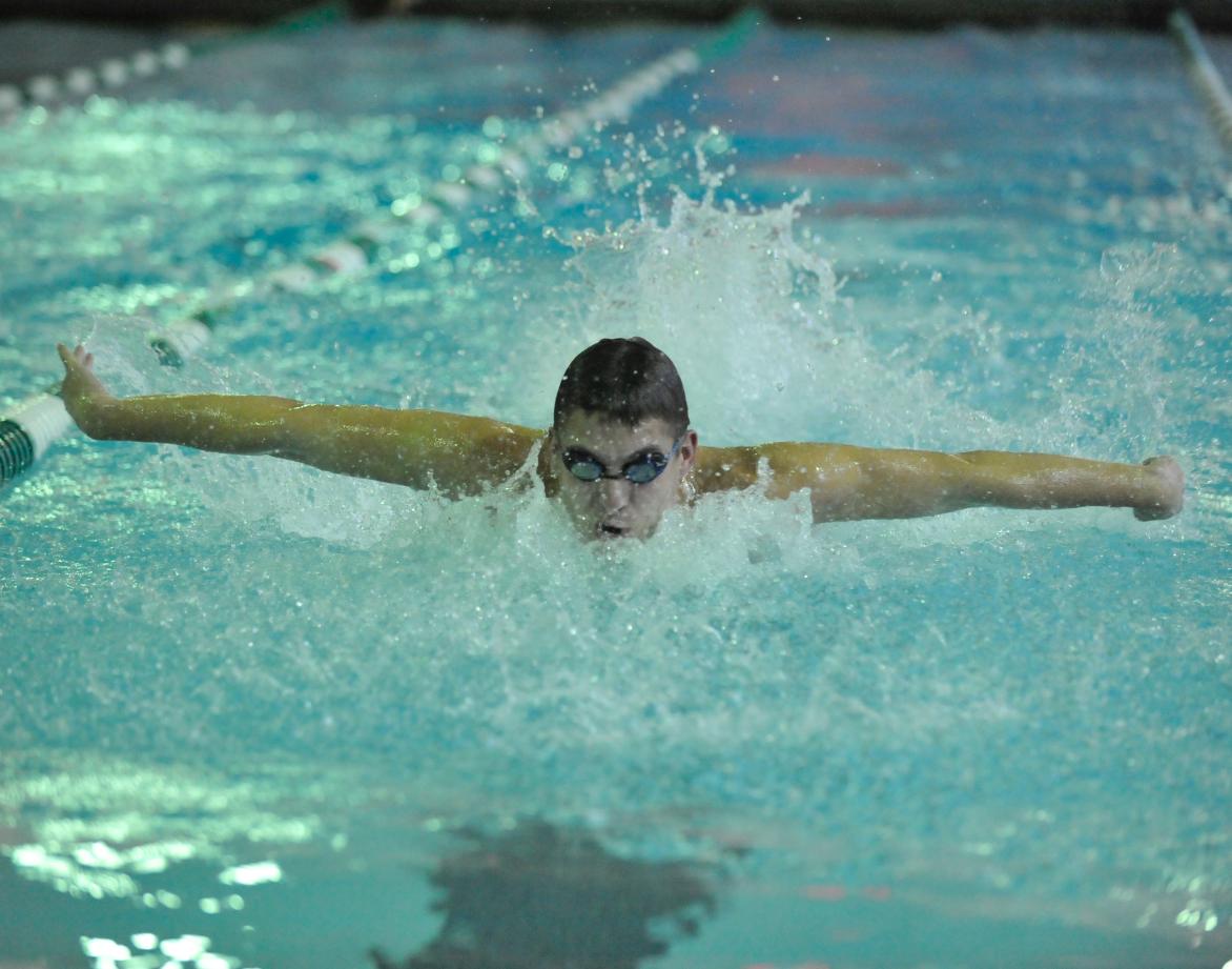 2012 GNAC Swimming Championship Underway – Men in Second; Women in Third