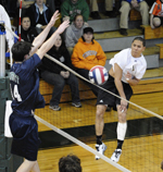 Men's Volleyball Jumps By Johnson & Wales