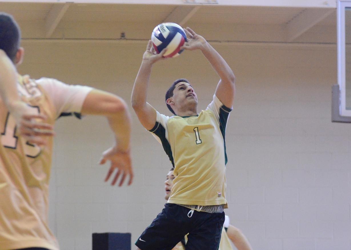 Men’s Volleyball Charges Past University of New Haven, 3-1