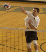 Men's Volleyball Posts First 10-Win Season With 3-0 Sweep at Southern Vermont