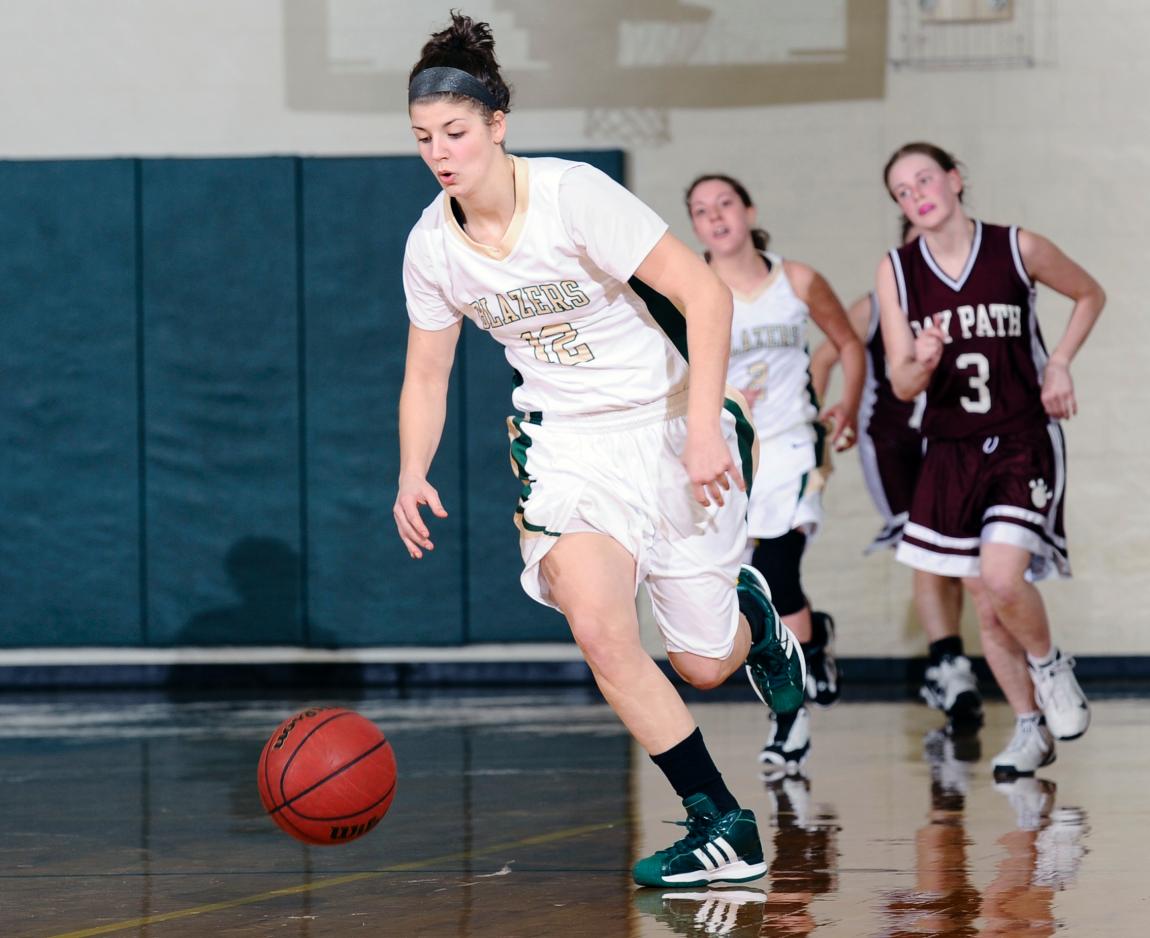 Normandie and Parks Score 14 Each as Women’s Basketball Bests Southern Vermont College, 74-45