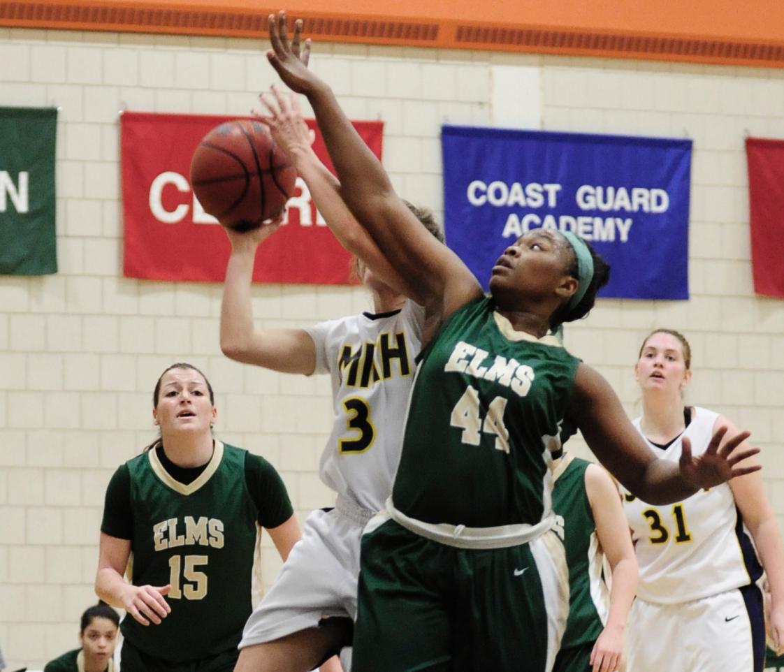 Parks Pours in 29 to Lead Women’s Basketball Past Mitchell College, 69-58 in NECC Opener