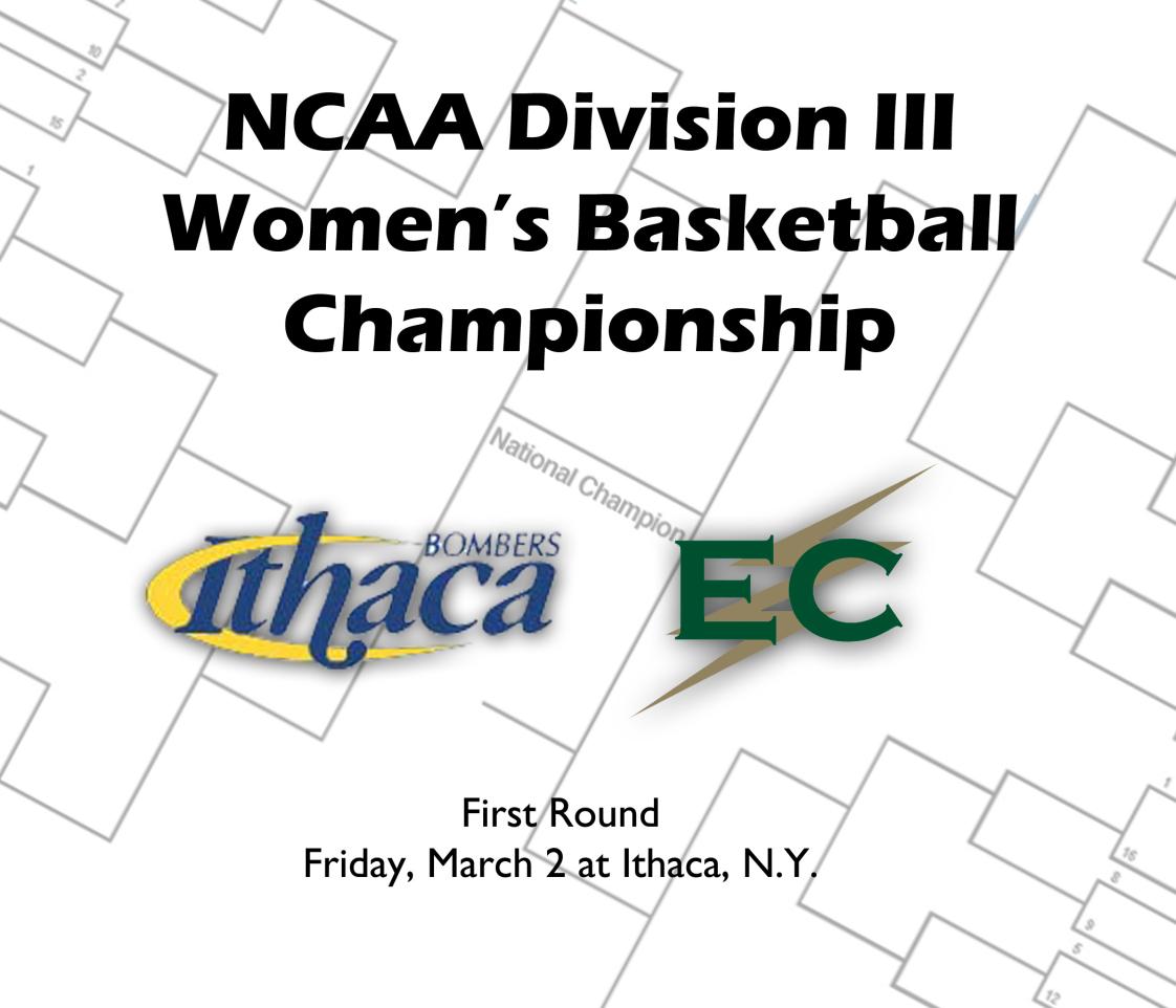 Women’s Basketball Draws Ithaca College in NCAA Division III Championship First Round