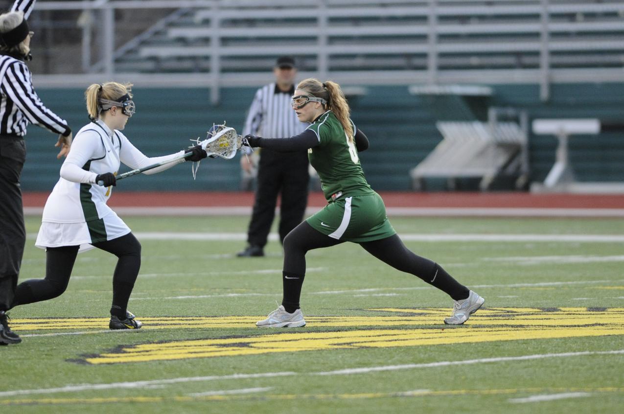 Women’s Lacrosse Uses Second-Half Surge to Edge Massachusetts Maritime Academy, 10-8
