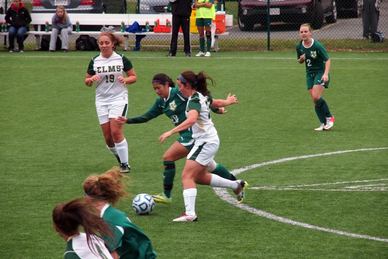 Marino Nets Two as Women’s Soccer Tops Bay Path College, 3-0