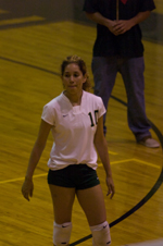 Women's Volleyball Bounces Becker, 3-0