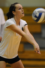 Women's Volleyball Falls To Lesley In NECC Championship