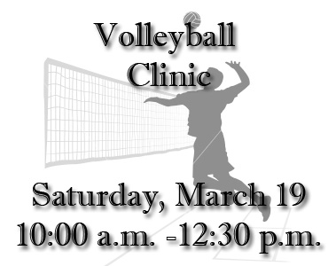 Men’s And Women’s Volleyball To Host Spring Clinic