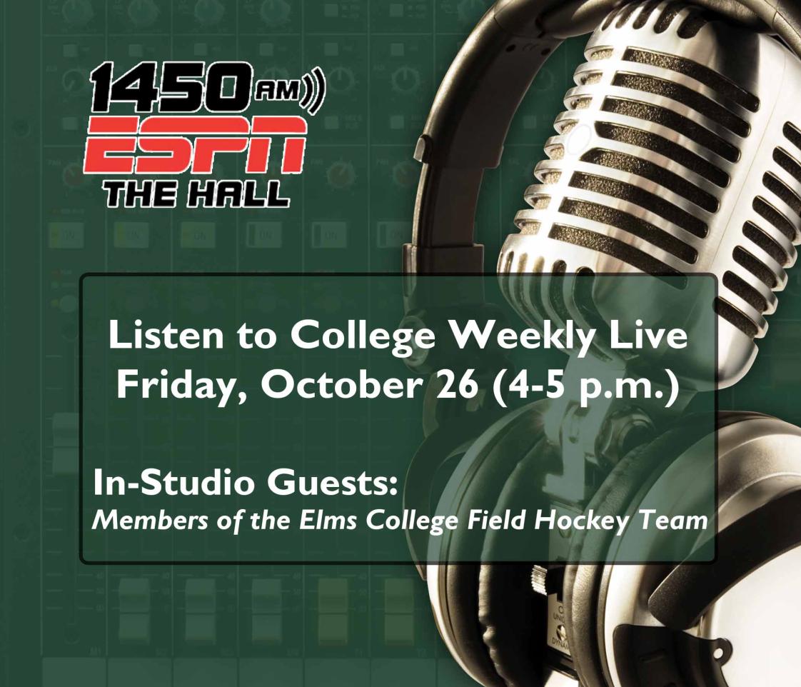 Bonavita, Goodrow, Frizzell to Appear on ESPN Radio-Springfield's College Weekly