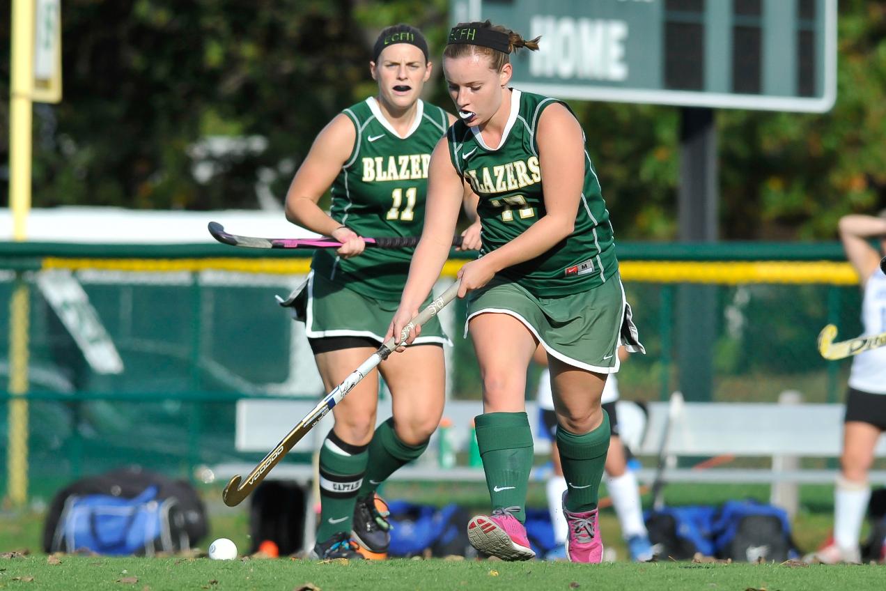 Field Hockey Falls to Regis College, 2-1 in Double Overtime