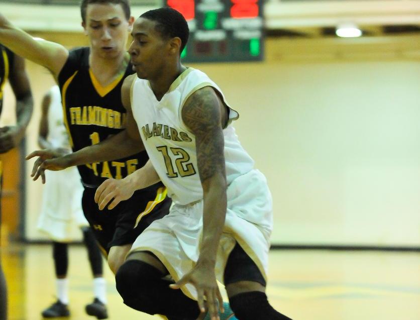 Men's Basketball Clipped by Rhode Island College
