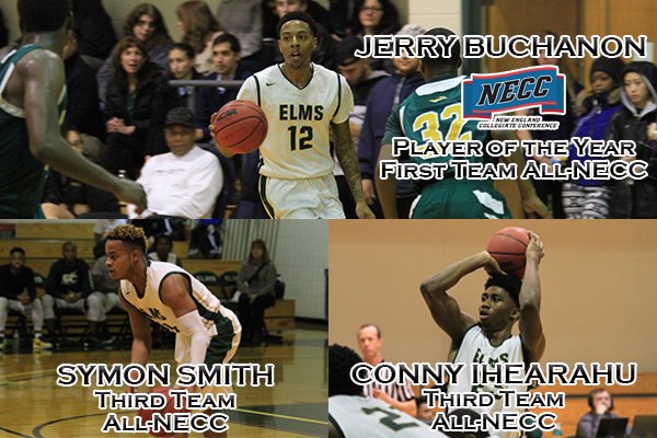 Buchanon Named NECC Player of the Year as Three Blazers Earn All-Conference Honors