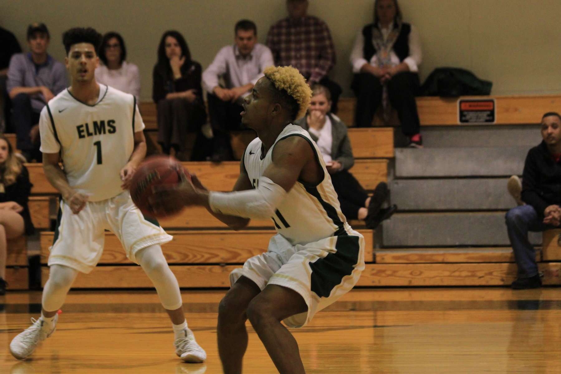 Men's Basketball Downs Mitchell For First Victory