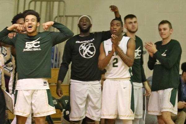 Men's Hoops Mounts Comeback Against Lesley For First Win