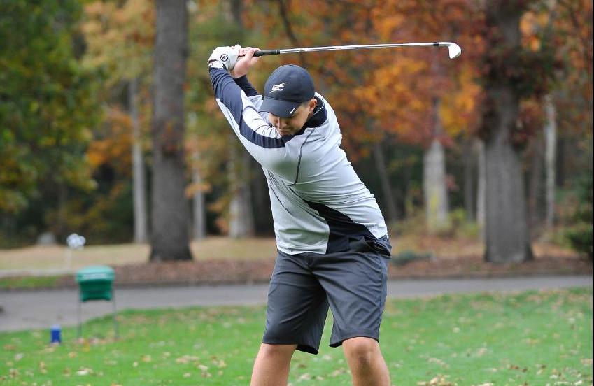 Men's Golf 16th After Day One of RIC Invitational