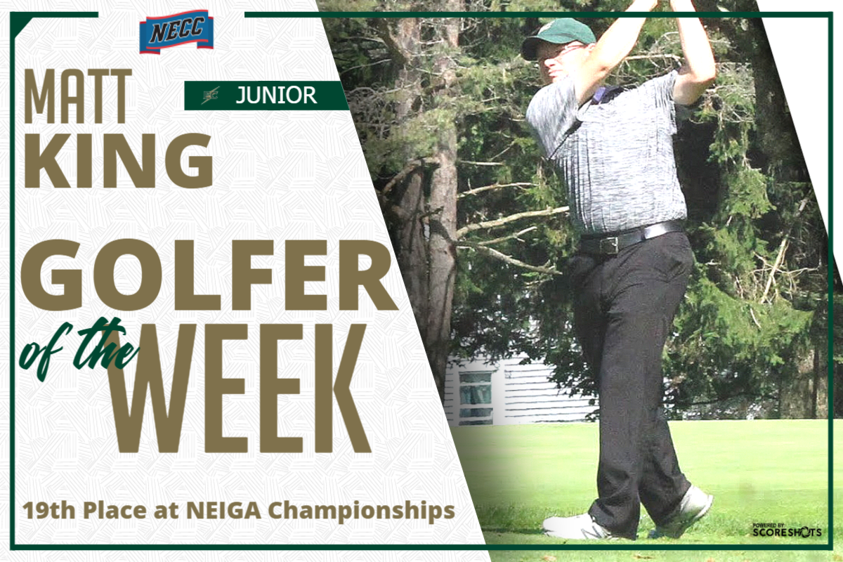 King Recognized As NECC Golfer Of The Week