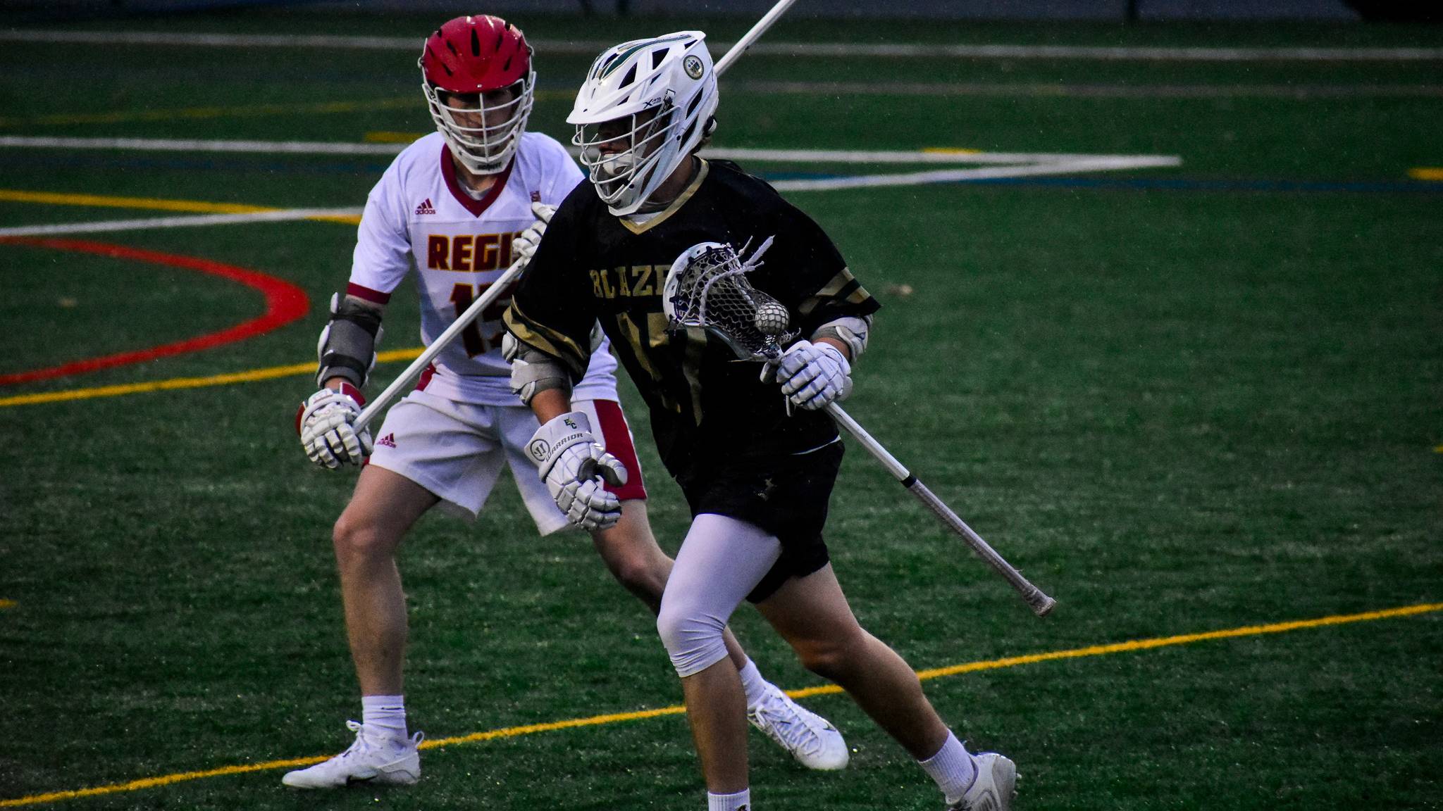 Men's Lacrosse Sink Mariners for First GNAC Victory