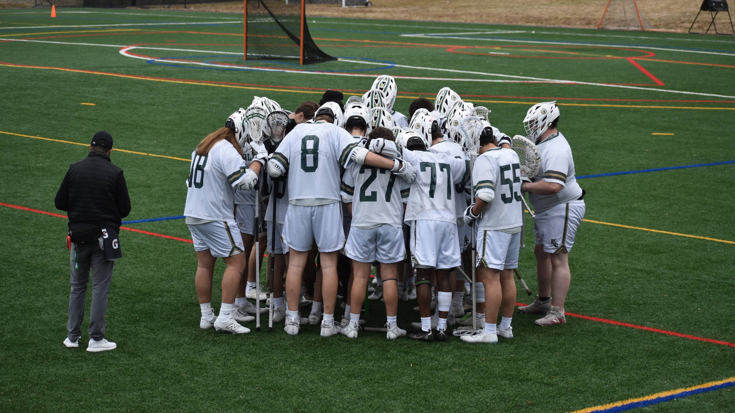 Men's Lacrosse Outshined by Lasell in Conference Action