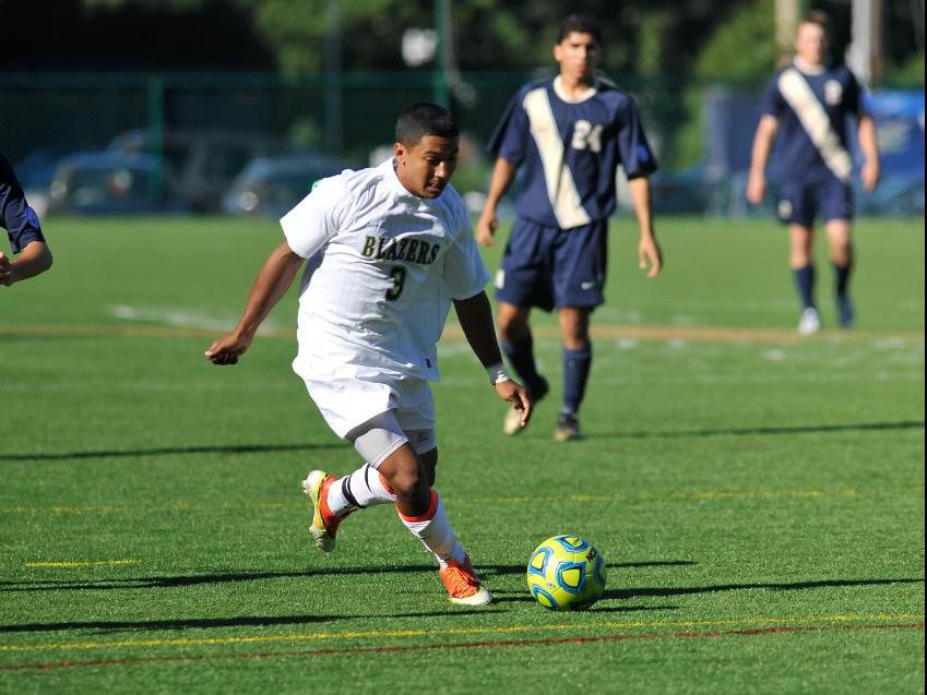 Men's Soccer and Lesley Battle to 1-1 Double-Overtime Draw