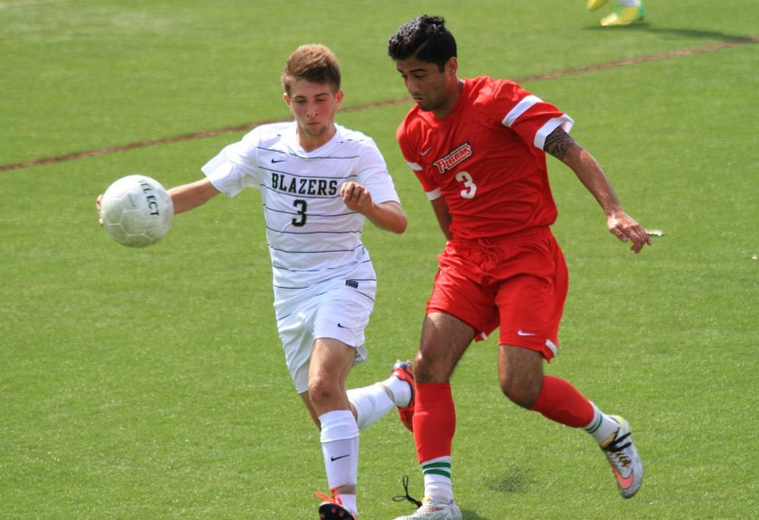 New England College Takes Home Opener from Men's Soccer