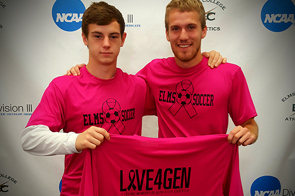 Men's Soccer Pink Out to Support Live4Gen Breast Cancer Awareness