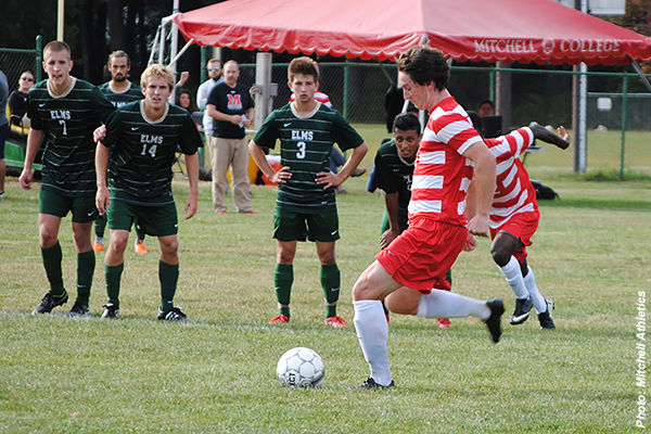 Men's Soccer Drops Conference Opener at Mitchell