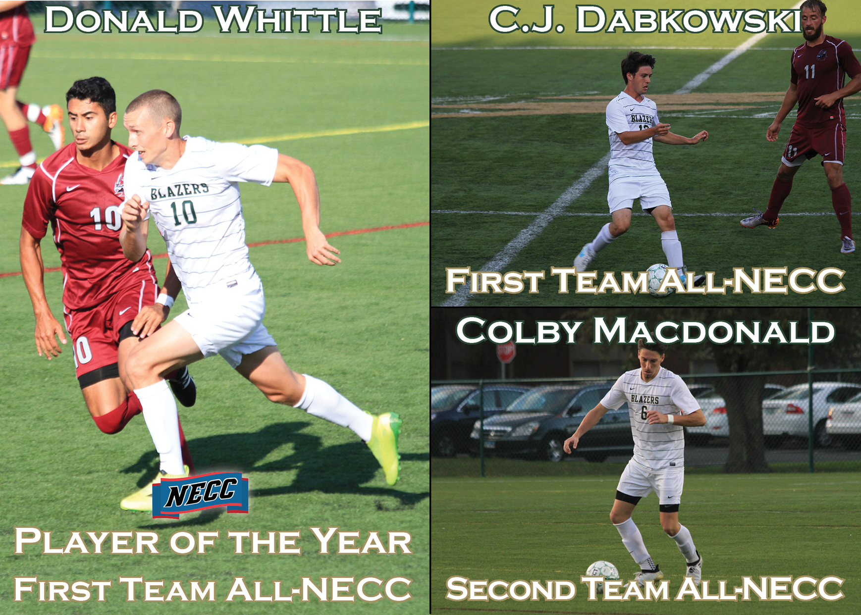 Whittle Named Player Of The Year As Three Blazers Earn All-Conference Awards