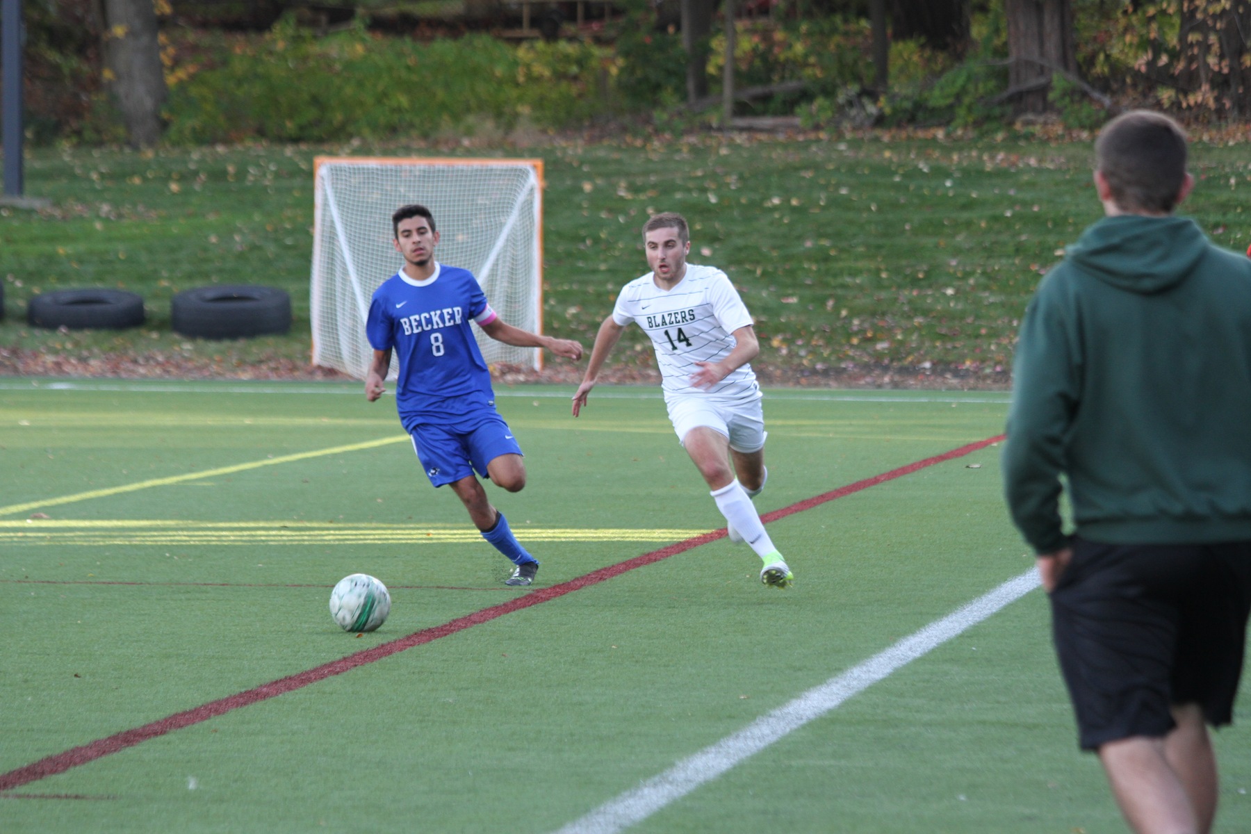 Men's Soccer Advances To NECC Semifinals With 3-0 Win Over Becker