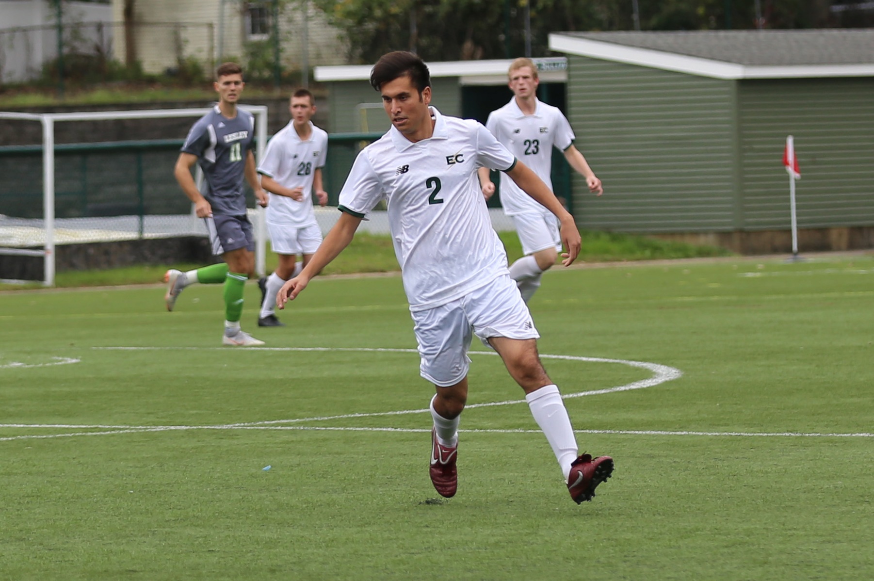 Men’s Soccer Tripped Up At Home In NECC Opener