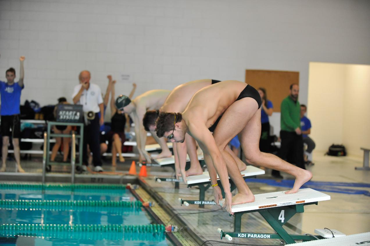 Men's Swimming Picked Third in GNAC Championship Poll