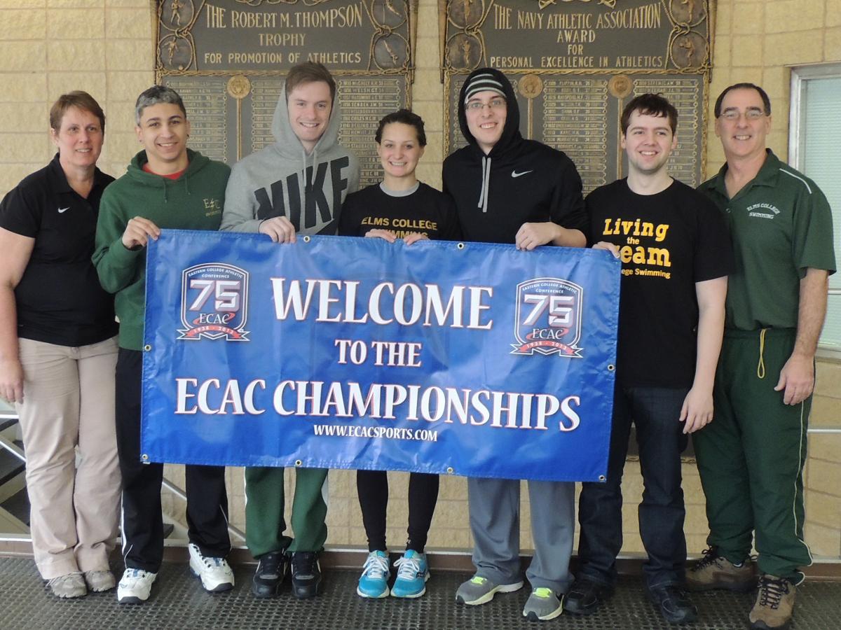 Swimmers Conclude Action at ECAC Championship