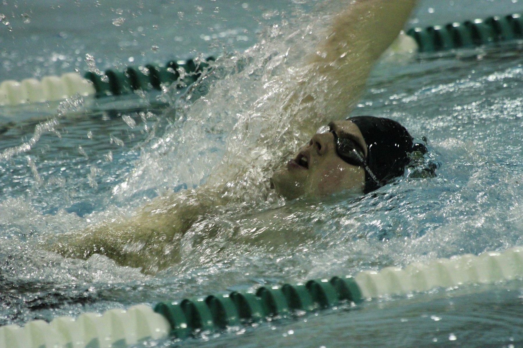 Men's and women's swimming fall to Bridgewater State